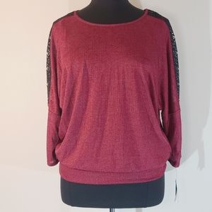 ALYX berry berry blouse plus size 2x NWT